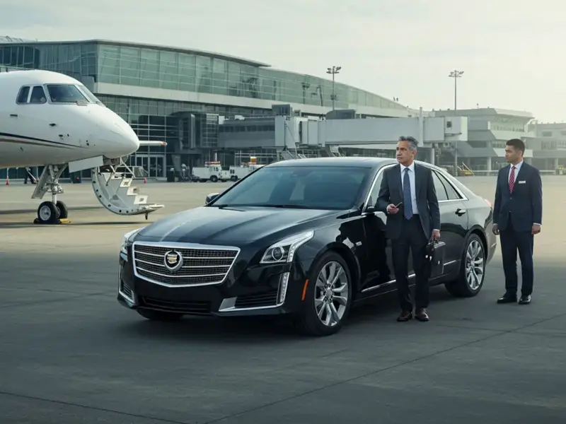 Maplewood Car Service airport pickup vehicle